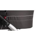 Mama Kiddies Prado Lux 3az1-ben multifunkciós babakocsi kiegészítőkkel Silver Line színben + Ajándék