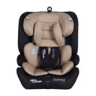 Scaun auto de siguranță Mama Kiddies i-Fix Journey 2 în 1 (76–150 cm) în culoarea Bej / Negru