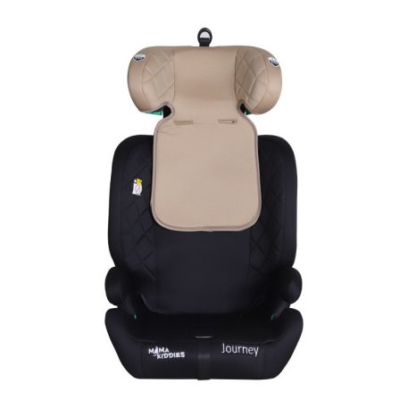 Scaun auto de siguranță Mama Kiddies i-Fix Journey 2 în 1 (76–150 cm) în culoarea Bej / Negru