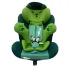 Black November - Scaun auto de siguranță Mama Kiddies Murphy cu ISOFIX, rotativ 360° (0-36 kg) culoare green cu copertină cadou (certificat TUV)