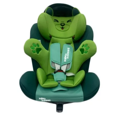 Black November - Scaun auto de siguranță Mama Kiddies Murphy cu ISOFIX, rotativ 360° (0-36 kg) culoare green cu copertină cadou (certificat TUV)