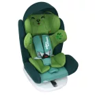 Black November - Scaun auto de siguranță Mama Kiddies Murphy cu ISOFIX, rotativ 360° (0-36 kg) culoare green cu copertină cadou (certificat TUV)