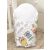 Mama Kiddies Baby Bear sistem de înfășare cocos, gri-alb cu model de bufniță