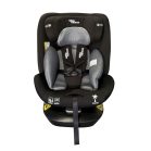 Scaun auto de siguranță Mama Kiddies iSize Capry rotativ 360° cu sistem ISOFIX (40–150 cm) culoare gri + Cadou