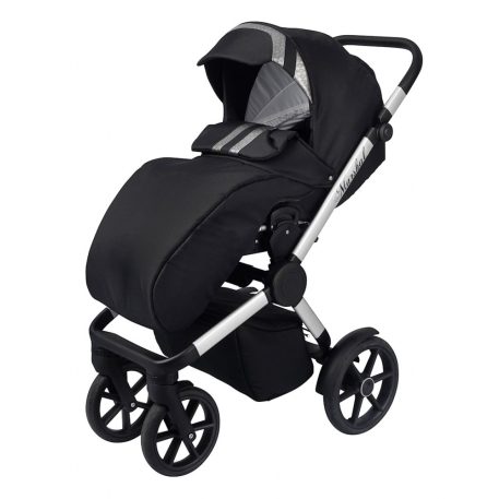 Mama Kiddies Marshal 3az1-ben multifunkciós babakocsi kiegészítőkkel fekete színben + Ajándék