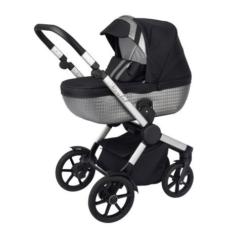 Mama Kiddies Marshal 3az1-ben multifunkciós babakocsi kiegészítőkkel fekete színben + Ajándék