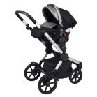 Mama Kiddies Marshal 3az1-ben multifunkciós babakocsi kiegészítőkkel fekete színben + Ajándék