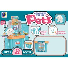 Set de joacă veterinar cu cățeluș