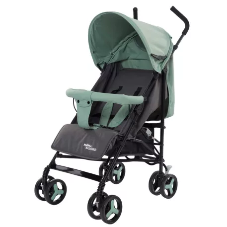 Mama Kiddies VENTO cărucior sport tip umbrelă, culoare verde-gri + cadou: husă de ploaie