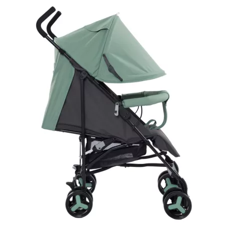 Mama Kiddies VENTO cărucior sport tip umbrelă, culoare verde-gri + cadou: husă de ploaie