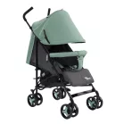 Mama Kiddies VENTO cărucior sport tip umbrelă, culoare verde-gri + cadou: husă de ploaie