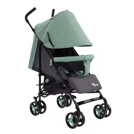 Mama Kiddies VENTO cărucior sport tip umbrelă, culoare verde-gri + cadou: husă de ploaie