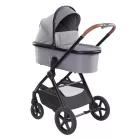 Cărucior multifuncțional Mama Kiddies PRIMO gri cu landou.