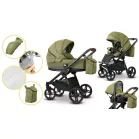 Mama Kiddies Flower Collection Green tea 3az1-ben multifunkciós babakocsi + ajándék