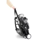 Cărucior sport Mama Kiddies Go-Go Grey cu spătar înclinabil și suport de biberon cadou 