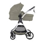 Mama Kiddies CityKing Torino 3az1-ben babakocsi kiegészítőkkel bézs színben + ajándék lábzsák