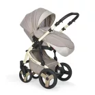 Mama Kiddies Prestige 3az1-ben kiegészítőkkel Latte színben (London Design edition) + Ajándék