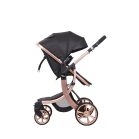 Mama Kiddies Sun Black ELITE 3in1 este un cărucior pentru copii disponibil în culoarea neagră, echipat cu accesorii + Cadou