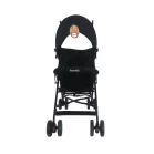 Smartly esernyőre csukható sport babakocsi fekete színben