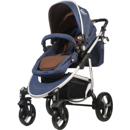 Mama Kiddies Blue Jeans 3az1-ben babakocsi kiegészítőkkel kék színben + Ajándék