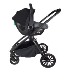 Mama Kiddies Unique cărucior multifuncțional 3 în 1 cu accesorii, culoare graphite + Cadou
