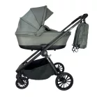 Mama Kiddies Unique cărucior multifuncțional 3 în 1 cu accesorii, culoare verde + Cadou