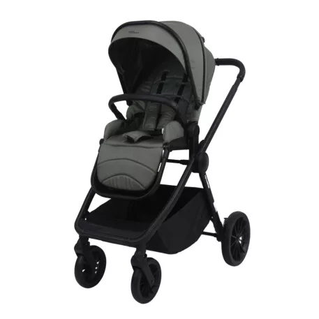 Mama Kiddies Unique cărucior multifuncțional 3 în 1 cu accesorii, culoare verde + Cadou