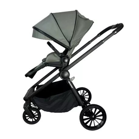 Mama Kiddies Unique cărucior multifuncțional 3 în 1 cu accesorii, culoare verde + Cadou