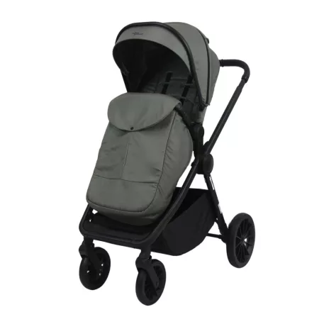 Mama Kiddies Unique cărucior multifuncțional 3 în 1 cu accesorii, culoare verde + Cadou