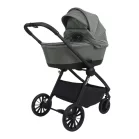 Mama Kiddies Unique cărucior multifuncțional 3 în 1 cu accesorii, culoare verde + Cadou