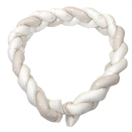 Apărătoare laterală împletită 240 cm ursuleț bej