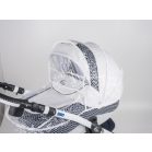 Mama Kiddies Carbon Exclusive Sky 3az1-ben multifunkciós Eco Leather babakocsi kiegészítőkkel + Ajándék