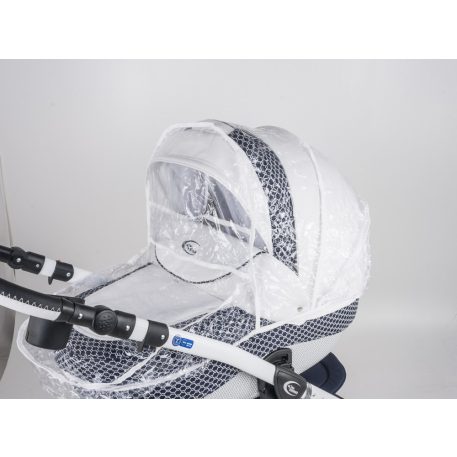 Mama Kiddies Carbon Exclusive Sky 3az1-ben multifunkciós Eco Leather babakocsi kiegészítőkkel + Ajándék