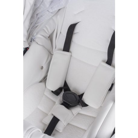 Mama Kiddies Carbon Exclusive Sky 3az1-ben multifunkciós Eco Leather babakocsi kiegészítőkkel + Ajándék