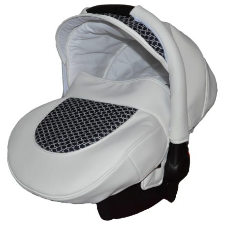 Mama Kiddies Carbon Exclusive Sky 3az1-ben multifunkciós Eco Leather babakocsi kiegészítőkkel + Ajándék