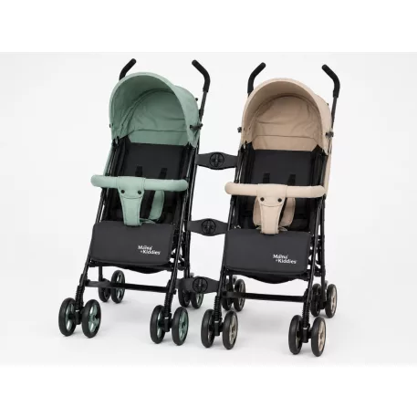 Cărucior pentru gemeni conectabil Mama Kiddies Vento.