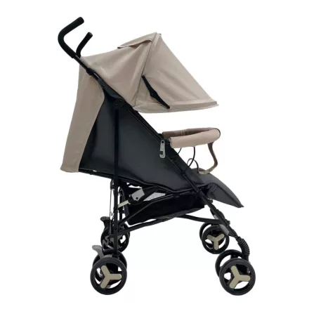 Mama Kiddies VENTO cărucior sport tip umbrelă, culoare bej-gri + cadou husă de ploaie