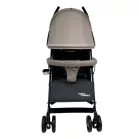 Mama Kiddies VENTO cărucior sport tip umbrelă, culoare bej-gri + cadou husă de ploaie