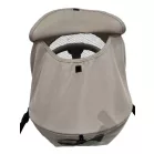 Mama Kiddies VENTO cărucior sport tip umbrelă, culoare bej-gri + cadou husă de ploaie