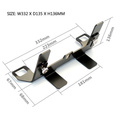 Suport universal de siguranță ISOFIX Mama Kiddies pentru montarea scaunelor auto pentru copii