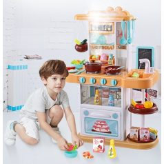   Mama Kiddies KitchenStar Set bucătărie copii 43 piese, culoare portocaliu