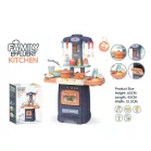  Mama Kiddies Effluent Kitchen Set bucătărie copii 29 piese, culoare albastru