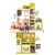 Mama Kiddies Bucătărie interactivă „Spraying Kitchen” – set de 121 piese, înălțime 103 cm, cu efecte de lumină și sunet, culoare galben-verde