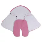 Sac de dormit universal Nellys Baby din bumbac organic pentru cărucior - de culoare bej