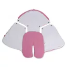 Sac de dormit universal Nellys Baby din bumbac organic pentru cărucior - de culoare bej