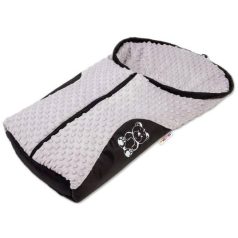   Sac de picioare Nellys Baby MINKY – nu doar pentru scaun auto – ursuleț teddy gri