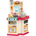 Bucătărie de joacă  Mama Kiddies Talented Chef de 67 piese, în culoare roșu 