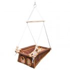 Incababy leagăn bebe în culoare maro cu imprimeu funny forrest