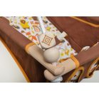 Incababy leagăn bebe în culoare maro cu imprimeu funny forrest