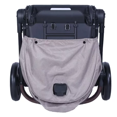 Mama Kiddies Luxury Travel System babakocsi babahordozóval bézs színben + ajándék lábzsák